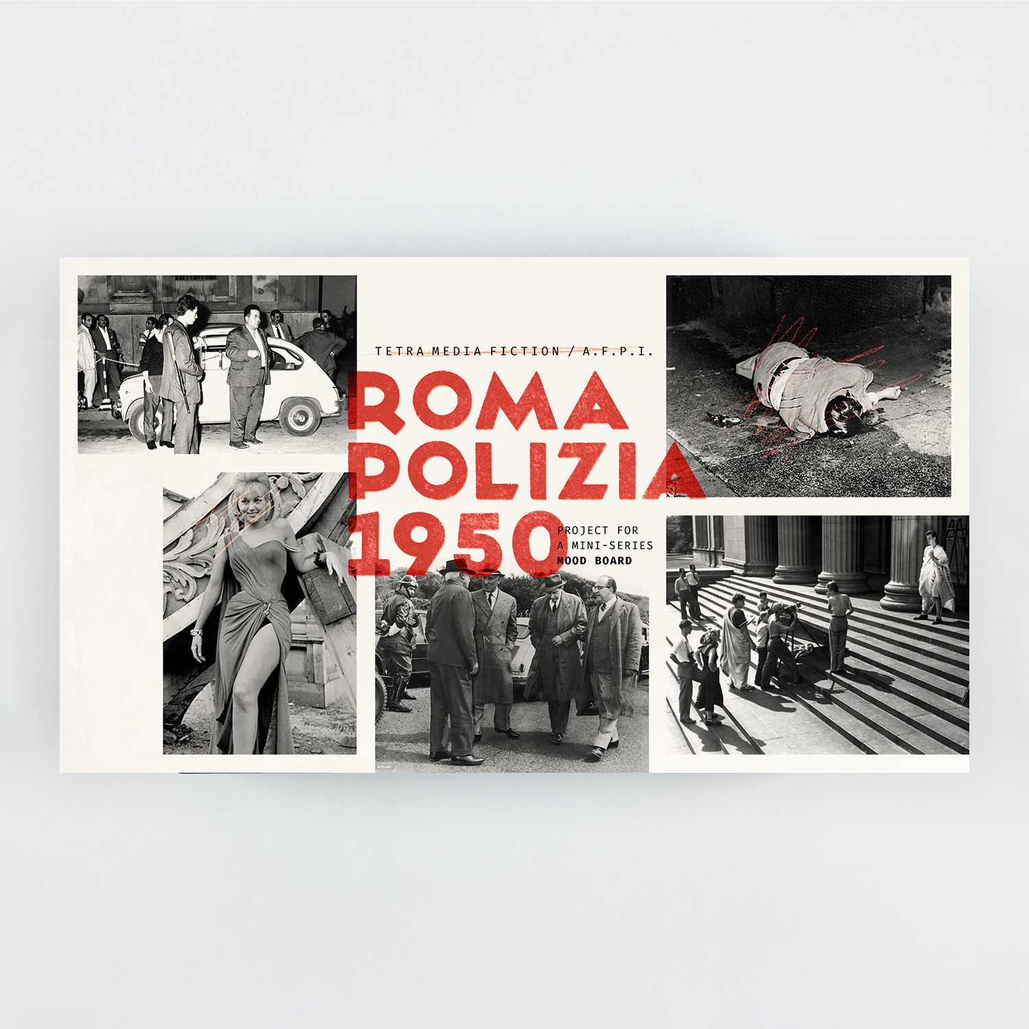 Livre Aude Charlier - Roma Polizia 1950